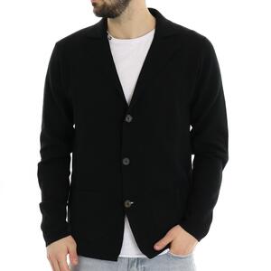 GIACCA IN MAGLIA NERO